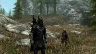 Skyrim SE - Silent background Gameplay. Mods and no mic Part 3