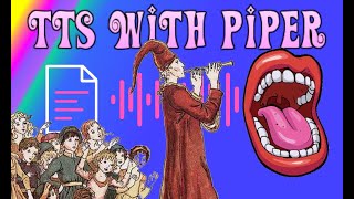 Better Text to Speech on Linux with Piper