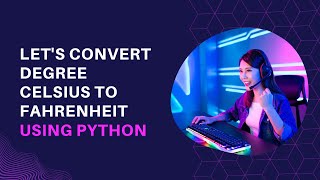 How to convert degree celsius to Fahrenheit using python 🐍 #shorts #youtubeshorts