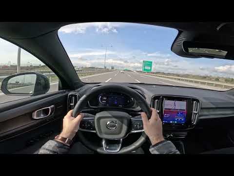 2023 Volvo C40 P8 Single Motor Extended Range POV Test Drive