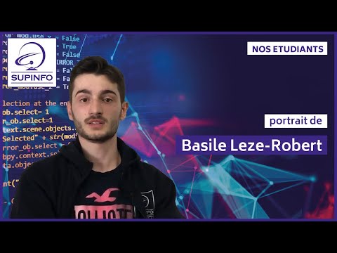 Portrait d'Étudiant : Basile Leze Robert