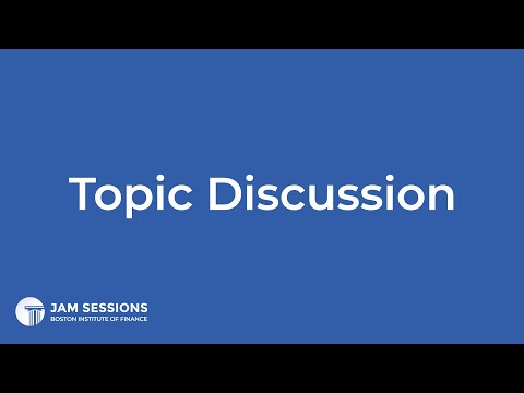 BIF JAM Sessions Demo: Topic Discussion