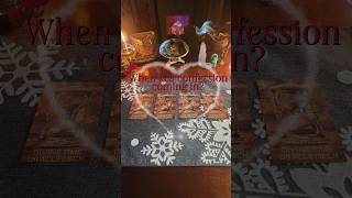 When is a confession coming in? 🕰 | #spiritguides #angels #divinetiming