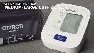 OMRON HEM7120 and HEM 7121 BASIC BLOOD PRESSURE MONITOR | Smart Wellness