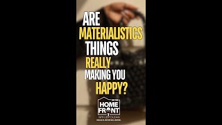 Are Materialistic Things Keeping You Down? #FindingPurpose #Motivation #Materialism