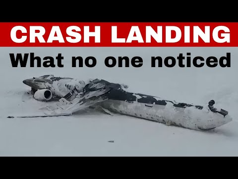 Analysis of the crash landing in Toronto