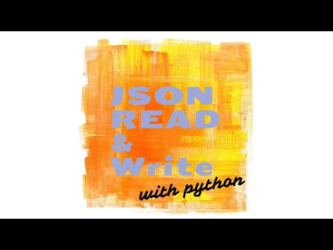Json Read Write Python