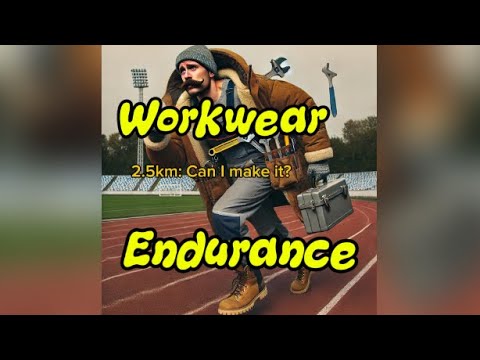“I Ran 2.5 KM in FULL Workwear! [Extreme Challenge]”