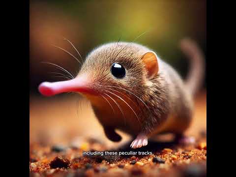 The Mystery of Strange Tracks! #WildlifeMystery #StrangeTracks  #animalfacts #GuessTheAnimal #shorts