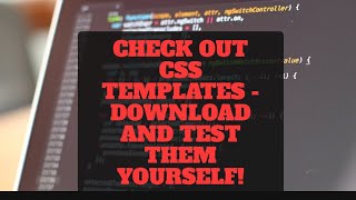 Check Out Custom CSS Templates - Download and Test Them Yourself!