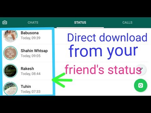 how to download friend's whatsapp status videos & photos | WhatsApp status download easily