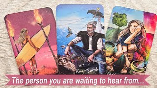 The person you are wanting to hear from. What you may not know.