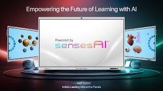 SensesAI™ | Best Smart Board for Teaching in 2025 – Digital Classroom & Interactive Panel Review