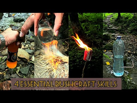 Master 4 Essential Bushcraft Skills for Ultimate Survival in the Wild!