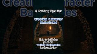 3 Tips for Writing Backstories  #booktube #books #booktok #writing #writingtips #writingtechniques
