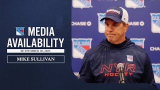 NYR Training Camp: Mike Sullivan Media Availability | September 30, 2025
