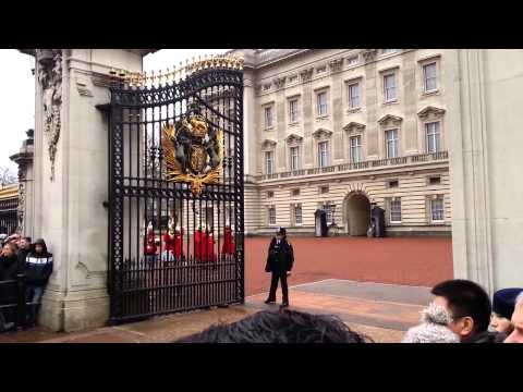 Changing the Guard at Buckingham Palace, London