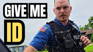 I Don't Know Your Crime Yet" - Supervisor's Epic Legal Fail | ID Refusal.