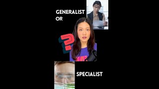 HYBRID Career? Should you be a generalist or a specialist? #shorts