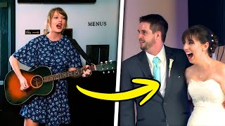 Celebrities Surprising Fans at Their Weddings | Heartwarming Celebrity Moments