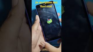 Jio smartphone Hard Reset | Pattern Unlock | jio smartphone LS1542QWN(BLU) #shorts