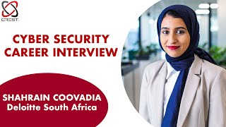 Working as a Senior Consultant: Cyber Crisis and Resilience | Shahrain Coovadia (Deloitte)