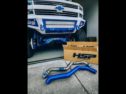 Installing New HSP Hot Side Pipe on 2015 Silverado LML Duramax