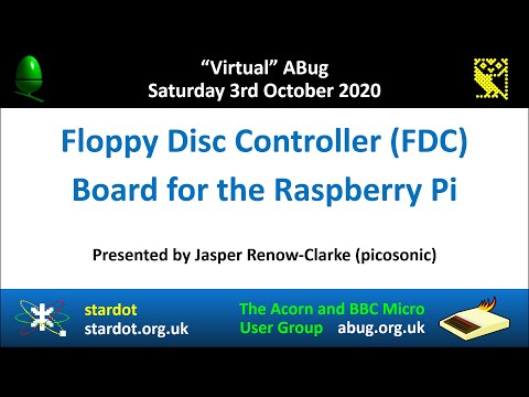 ABug 08: Raspberry Pi FDC Board (Jasper Renow-Clarke) Floppy disk software preservation BBC Micro