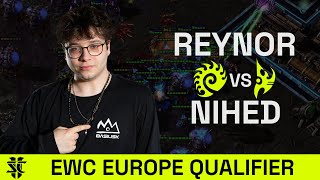 Reynor VS Nihed | Esports World Cup 2025 Europe Qualifier | Starcraft 2