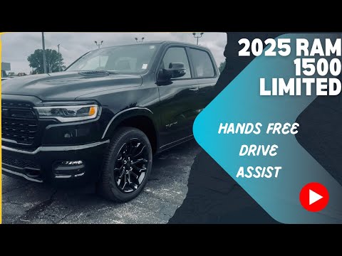 How to use Hands-Free Active Drive Assist on 2025 Ram 1500 Limited NIGHT EDITION
