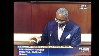 06.24.11: Rep. Greg Meeks: We Need to Support Allies in Libya