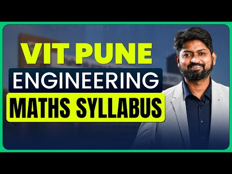 Engineering Maths Syllabus VIT Pune | First Year | Engineer GanitAnk | #mhtcet2025