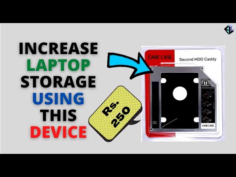 INCREASE YOUR LAPTOP'S STORAGE USING THIS DEVICE RS 250 | लैपटॉप का स्टोरेज बढ़ाये | In Hindi