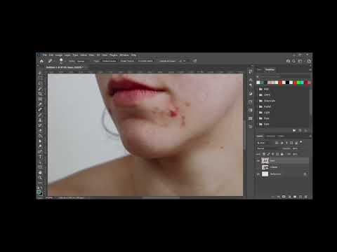 Remove Imperfections in Photoshop FAST | Spot Healing + Clone Stamp Beginner Tutorial