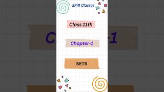 "Sets are the building blocks of math!" #class11 #Chapter1 #Sets #ncert #mathsolutions #class