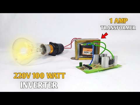 CD4047 100Watt Inverter Board | Powerful 100Watt Inverter Circuit | 12v To 220v Inverter