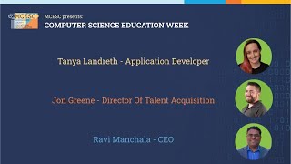 Smart Data's Panel for National Computer Science Education Week 2020