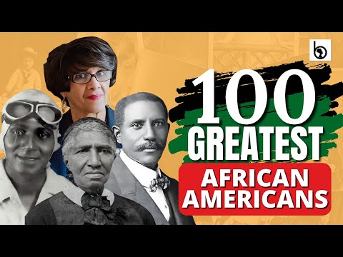 100 Greatest African Americans You Should Know | Black History Month Tribute