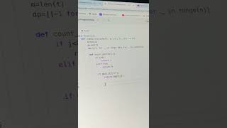 Day 310 : #leetcode #115 | #365dayschallenge #365daysofcode  #coding #algorithms #java #python #dsa