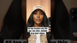 The one app top creators use. #aitool #aieditingtools #facelessyoutube #shorts #youtubeshorts #duet