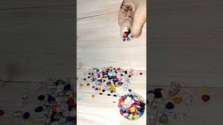 Oddly Satisfying Reverse Video with Beads#learnshorts #shorts #giveityourbestshort