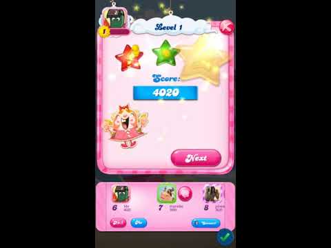 Candy Crush Level Up [UI Sounds Video]