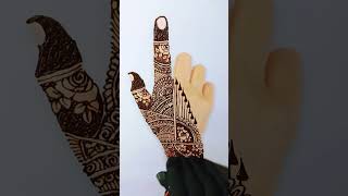 Reverse Modern Mehndi Patterns You'll Love #mysticarts #mehndidesign #hennaart #mehndi #viralshort