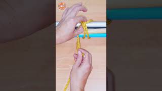 Easy Rope Knot 💡 Step by step guide