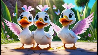 Two Little Ducks Learn to Spell | Spelling Song for Kids | Nursery Rhymes in English