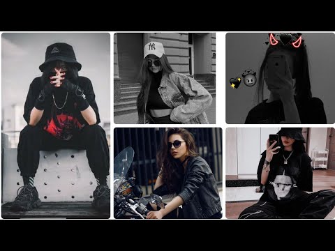 Attitude girl dpz || black dpz for girl🖤 ||