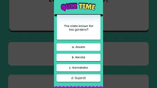 The state known for tea gardens? #trending #quiz #techlaughs #funnyjokes #puzzle #techcomedy #riddle