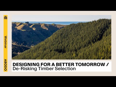 WEBINAR / De-risking Timber Selection