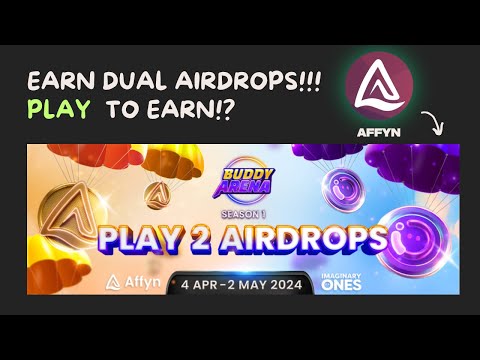 PLAY TO FARM DUAL AIRDROPS!! $BUBBLE AND $FYN!!