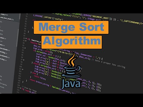 How to Code Merge Sort In Java